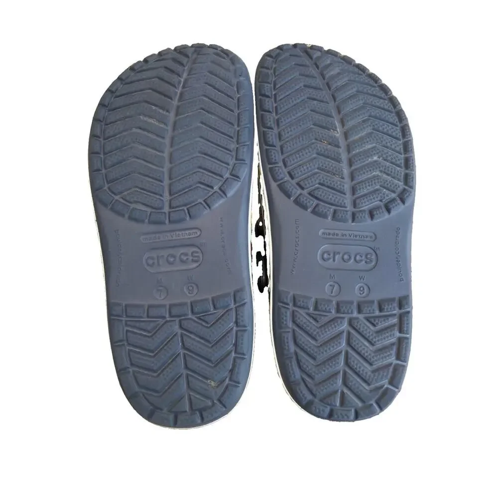 Crocs Disney Crocband Mickey III Clog 205629-90H Navy Blue Mens Size 7